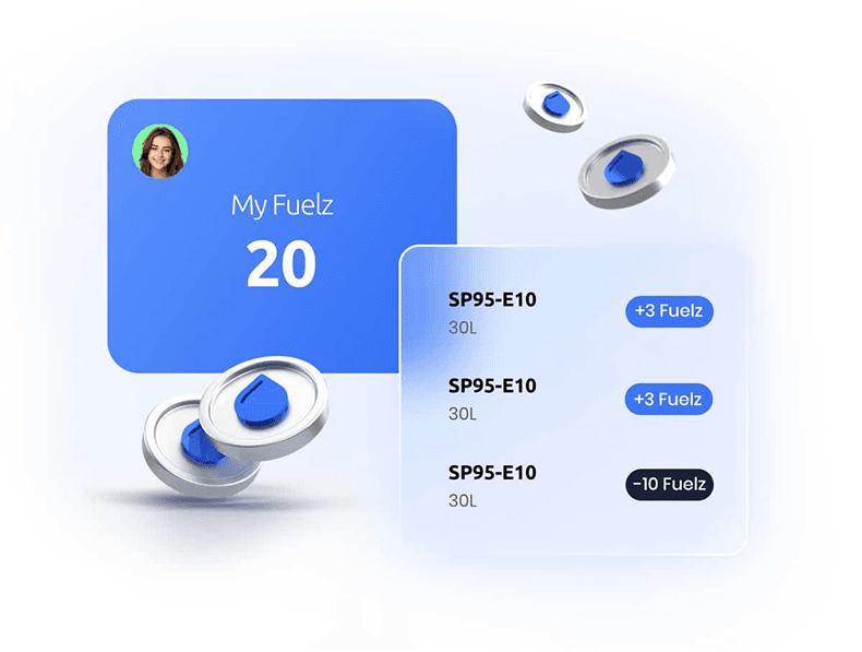 FuelBack yoqilg'i tejash tizimi vizualizatsiyasi